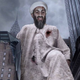 Citizens look on in terror as the massive bin Laden destroys New York City with ease.